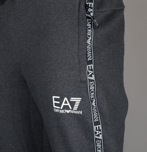 EA7 Athletic Colour Block Taping Joggers Dark Grey