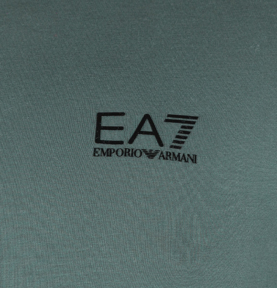 EA7 Back Repeat Logo Taping T-Shirt Urban Chic