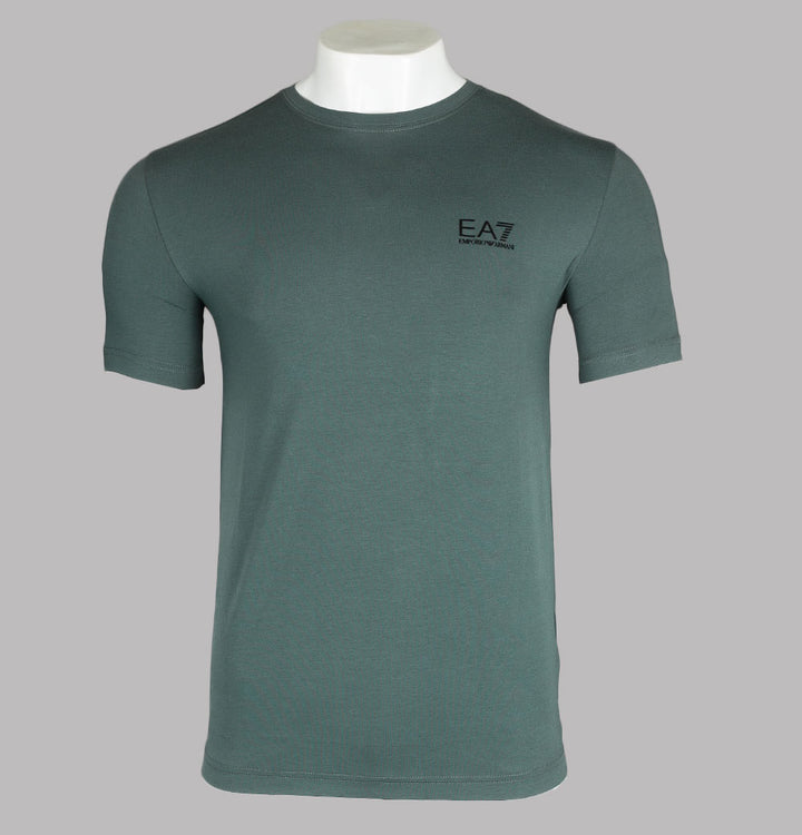 EA7 Back Repeat Logo Taping T-Shirt Urban Chic