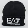 EA7 Bold Logo Beanie Black
