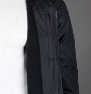 EA7 Core Identity Hooded Bomber Jacket Black