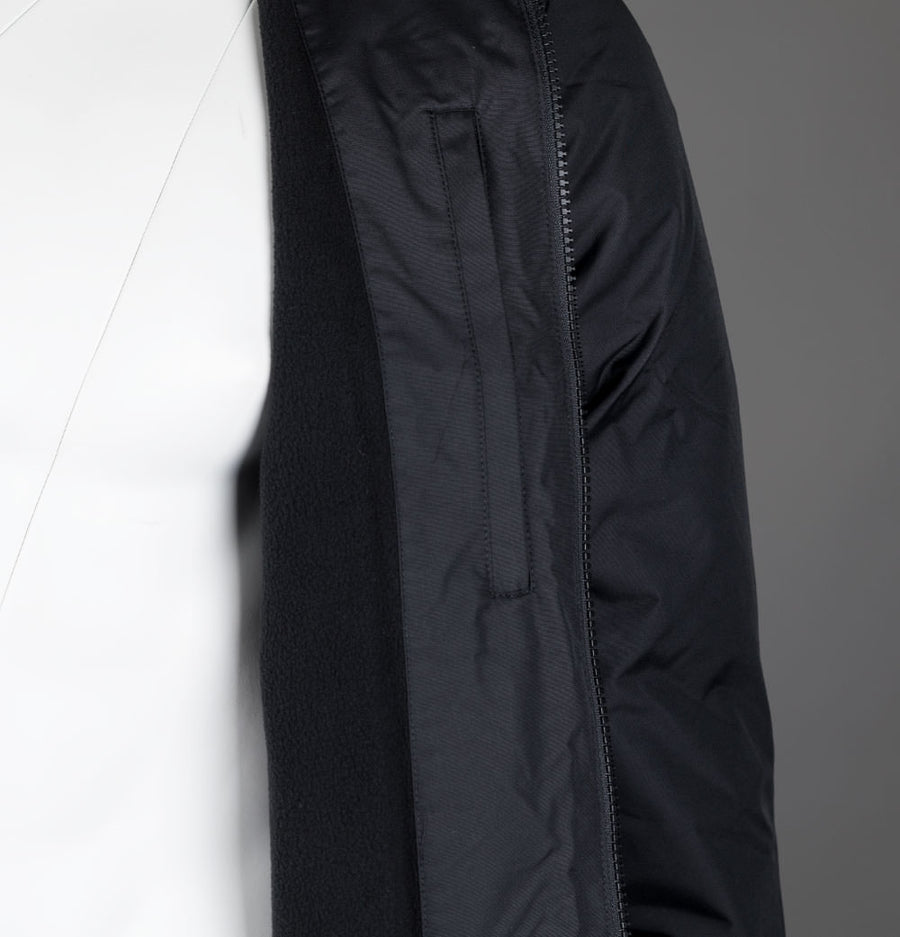 EA7 Core Identity Hooded Bomber Jacket Black