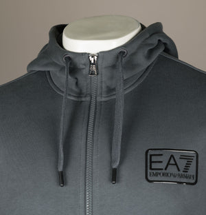 EA7 Core Identity Hooded Sweatshirt Iron Gate