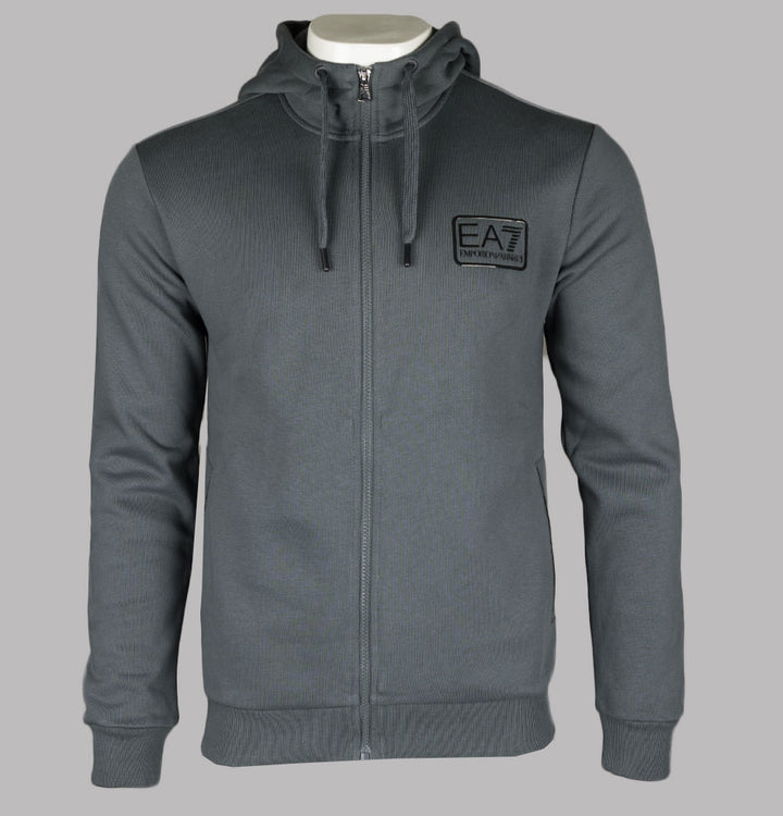 EA7 Core Identity Hooded Sweatshirt Iron Gate