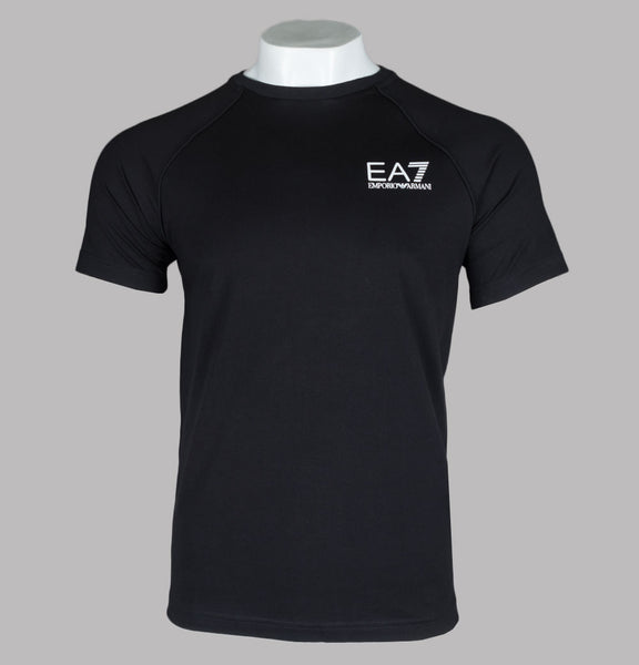 Ea7 big logo t shirt outlet