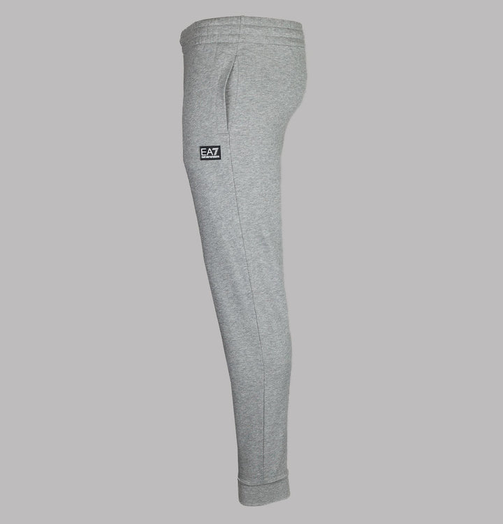 EA7 Rubber Box Logo Joggers Grey