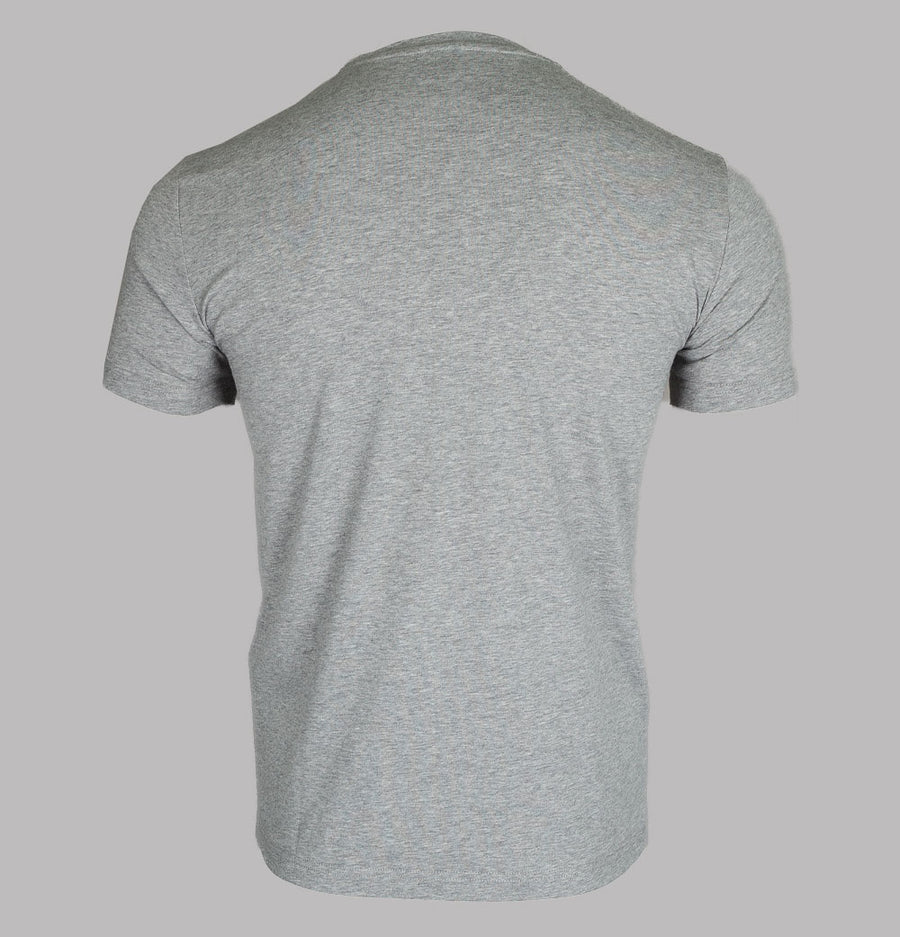 EA7 Bold Raised Logo T-Shirt Grey