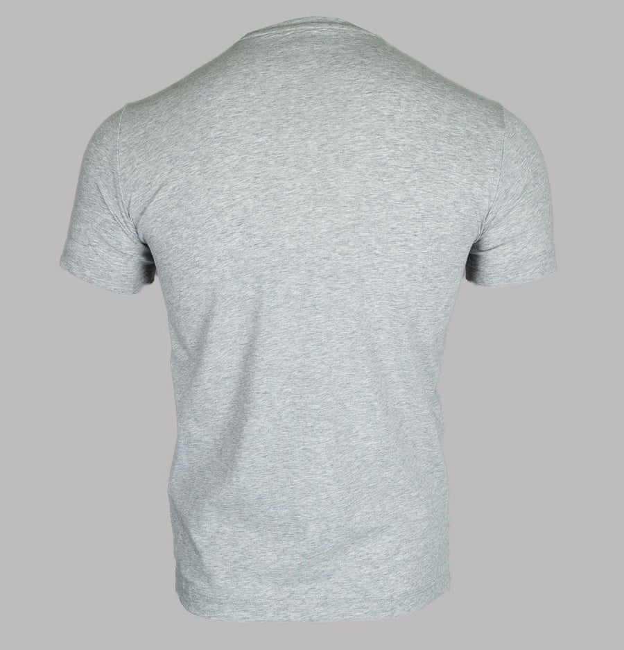 EA7 Side Taping Logo T-Shirt Light Grey