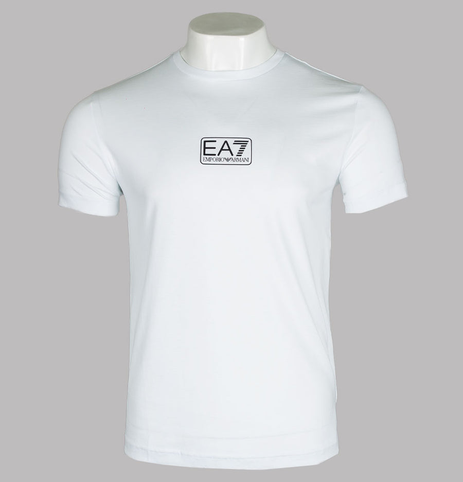 EA7 Small Chest Logo T-Shirt White