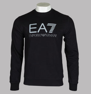 EA7 Holographic Logo Sweatshirt Black