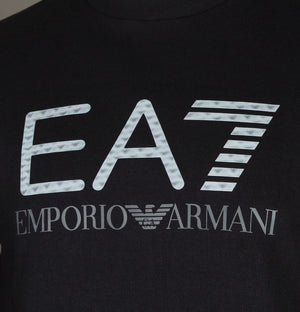 EA7 Holographic Logo Sweatshirt Black