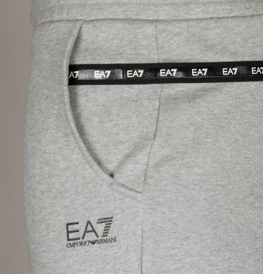 EA7 Logo Series Joggers Medium Grey