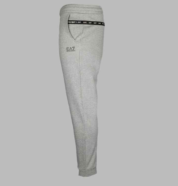 EA7 Logo Series Joggers Medium Grey