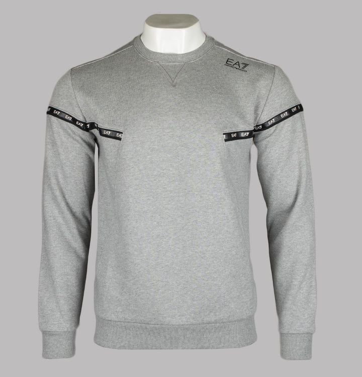 EA7 Logo Series Sweatshirt Medium Grey