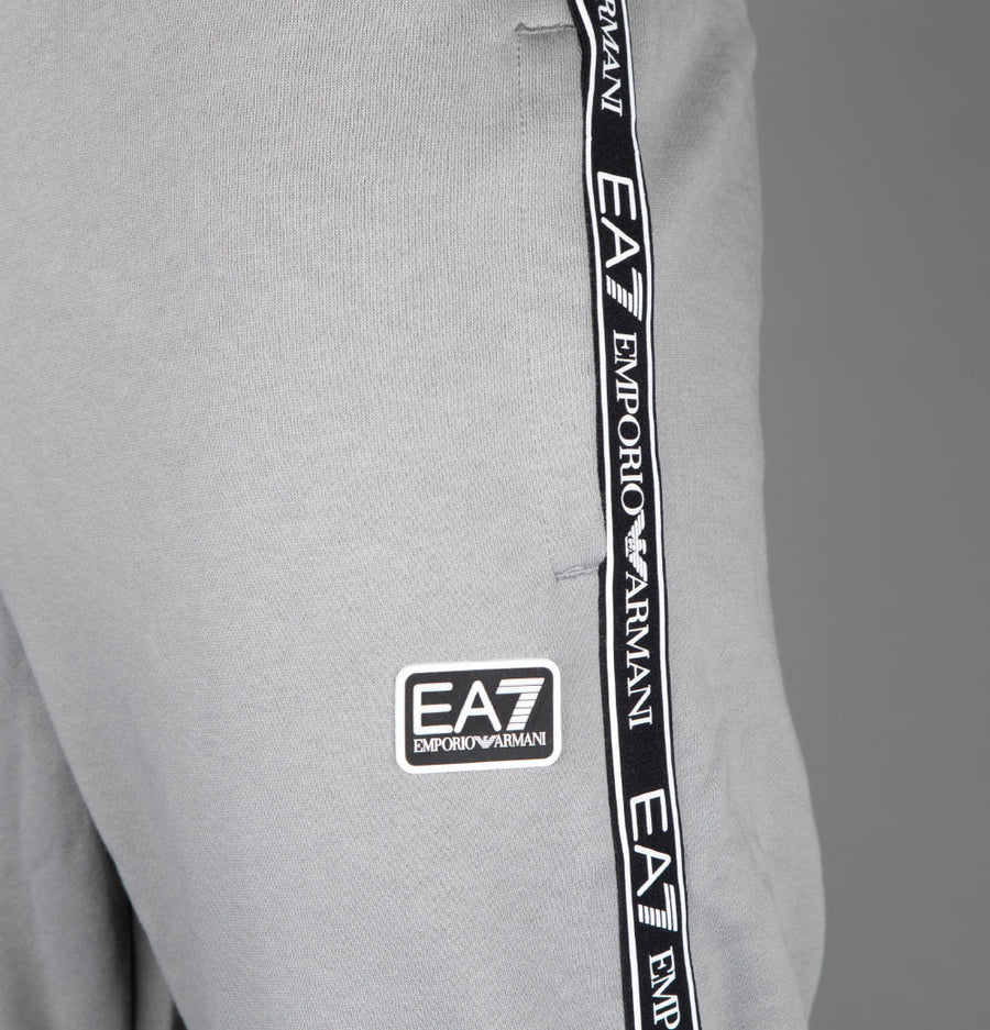 EA7 Logo Series Taping Joggers Sharkskin Grey