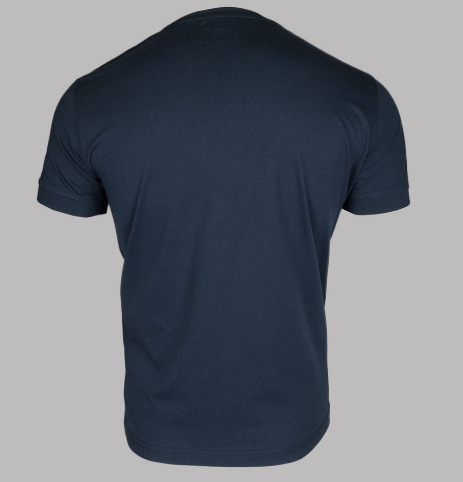 EA7 Logo Series Taping T-Shirt Navy Blue