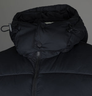 EA7 Padded Caban Coat Black