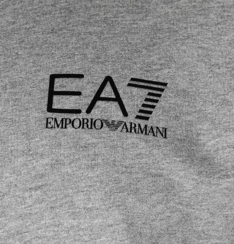 EA7 Pouch Pocket Taping Sweatshirt Medium Grey