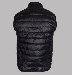 EA7 Quilted Down Gilet Black/Gold