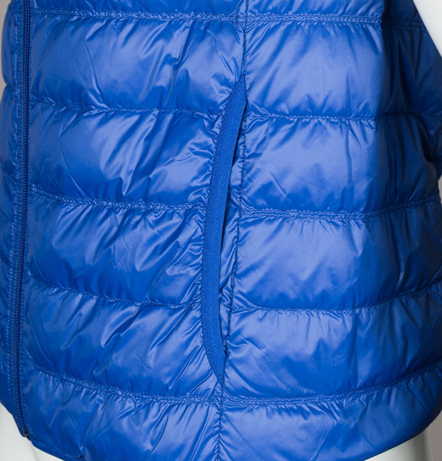 EA7 Quilted Down Gilet Mazarine Blue