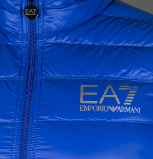 EA7 Quilted Down Gilet New Royal Blue