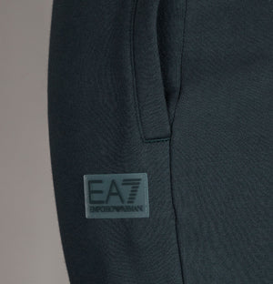 EA7 Rubber Logo Joggers Night Blue