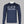 EA7 Rubberised Textured Logo Sweatshirt Navy Blue