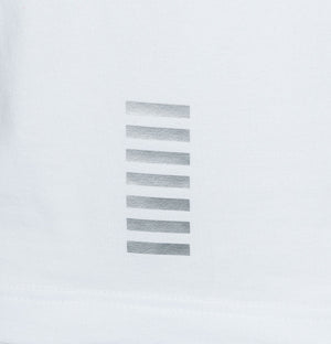 EA7 S/S Jersey Polo Shirt White