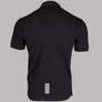 EA7 S/S Tipped Collar Polo Shirt Black