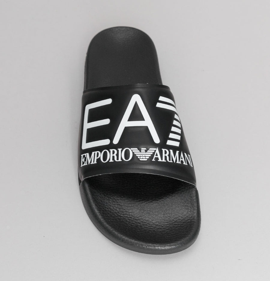 EA7 Sea World Logo Slides Black/White