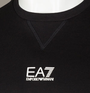 EA7 Small Logo Sweatshirt Black