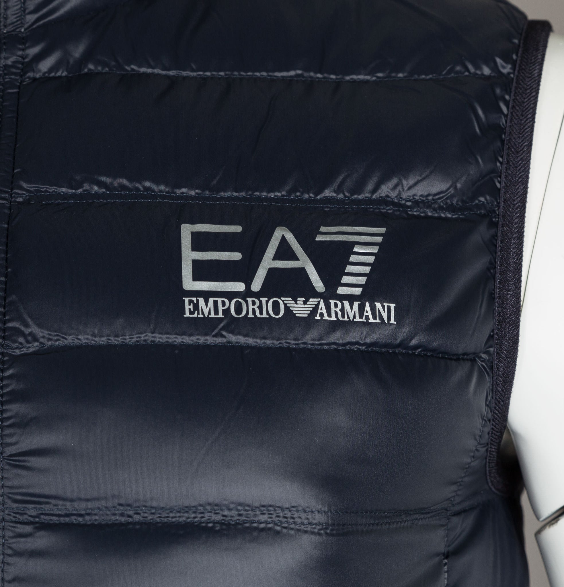 EA7 Quilted Down Gilet Night Blue Bronx Clothing
