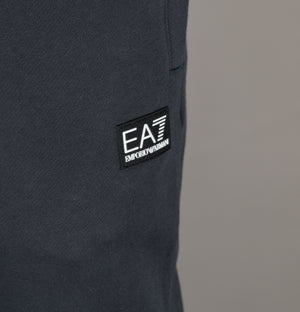 EA7 Rubber Box Logo Joggers Night Blue