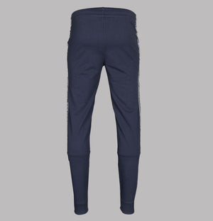 EA7 Logo Taping Joggers Navy Blue