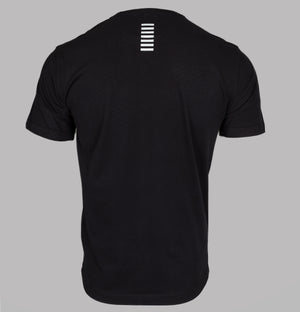 EA7 S/S Woven Box Logo T-Shirt Black