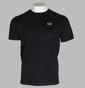 EA7 S/S Woven Box Logo T-Shirt Black
