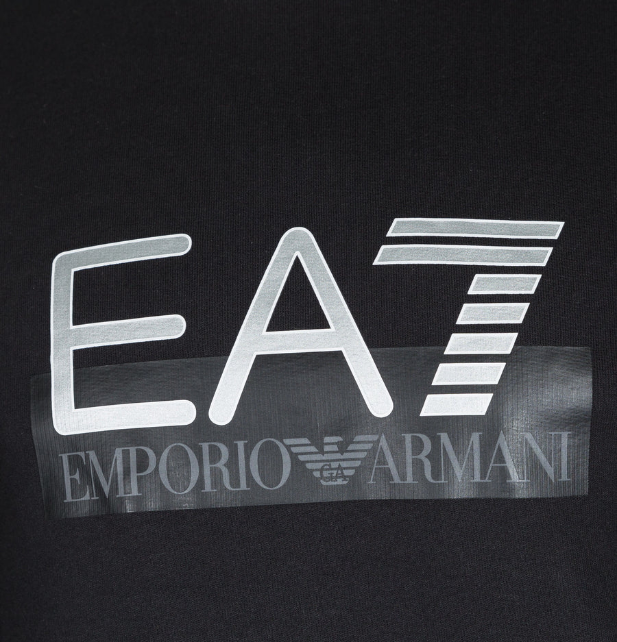 EA7 Visibility Logo Sweatshirt Black