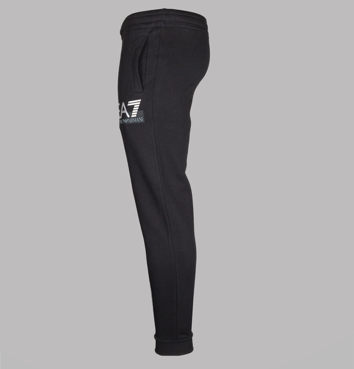 EA7 Visibility Logo Joggers Black