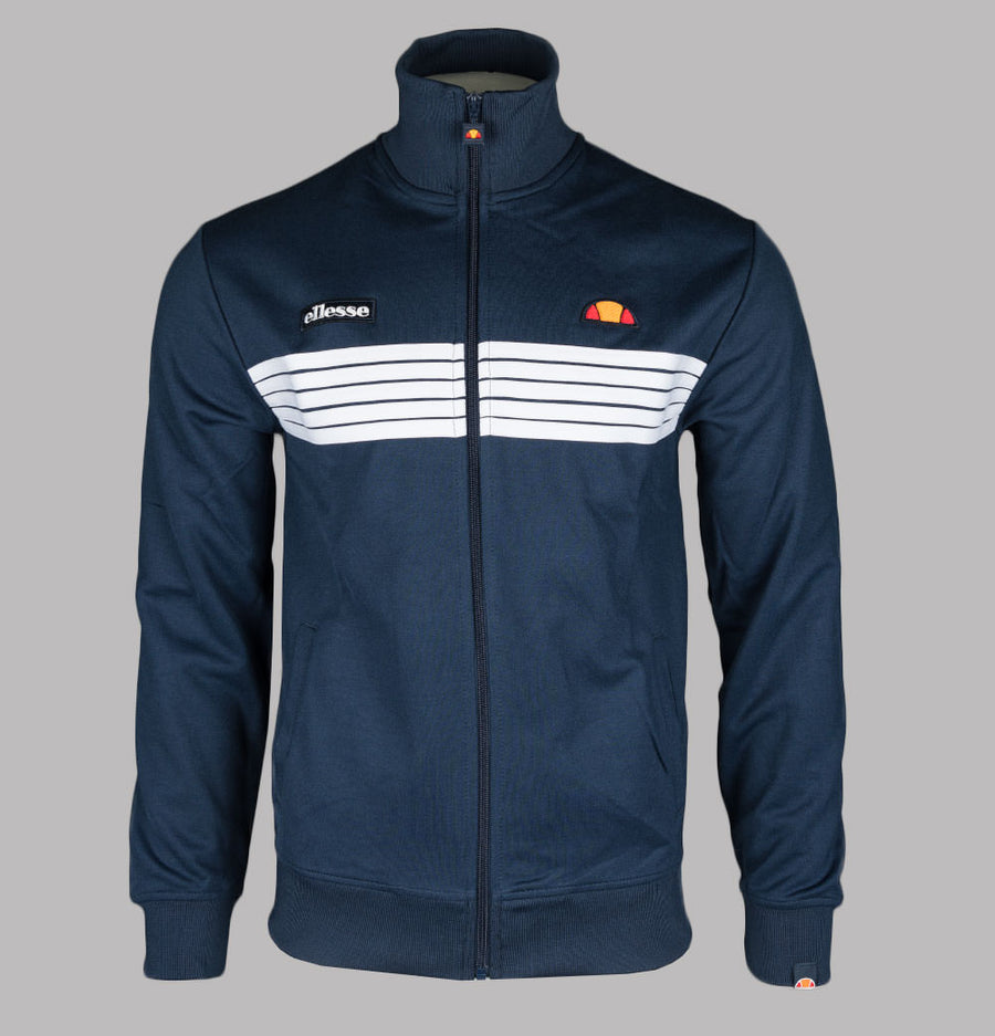 Ellesse Vicenza Tracksuit Top Navy/White