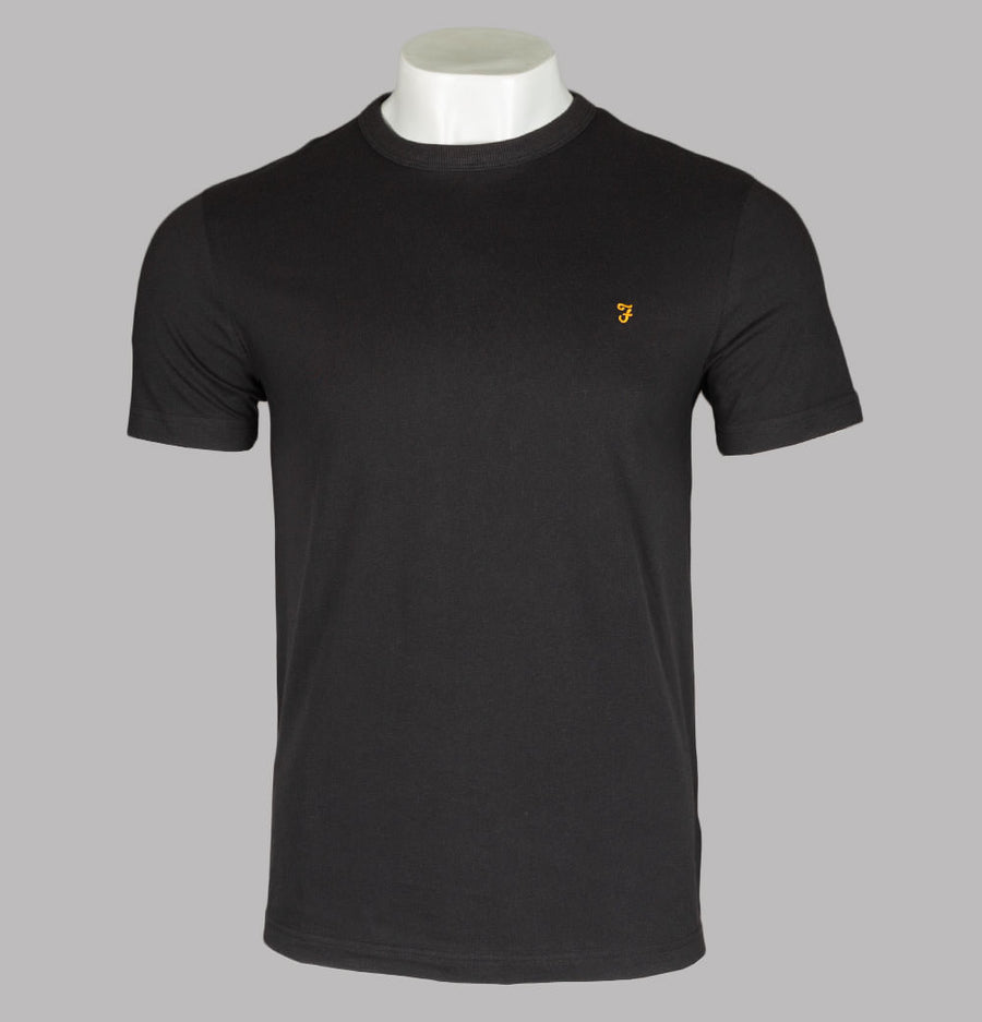 Farah Danny S/S T-Shirt Black