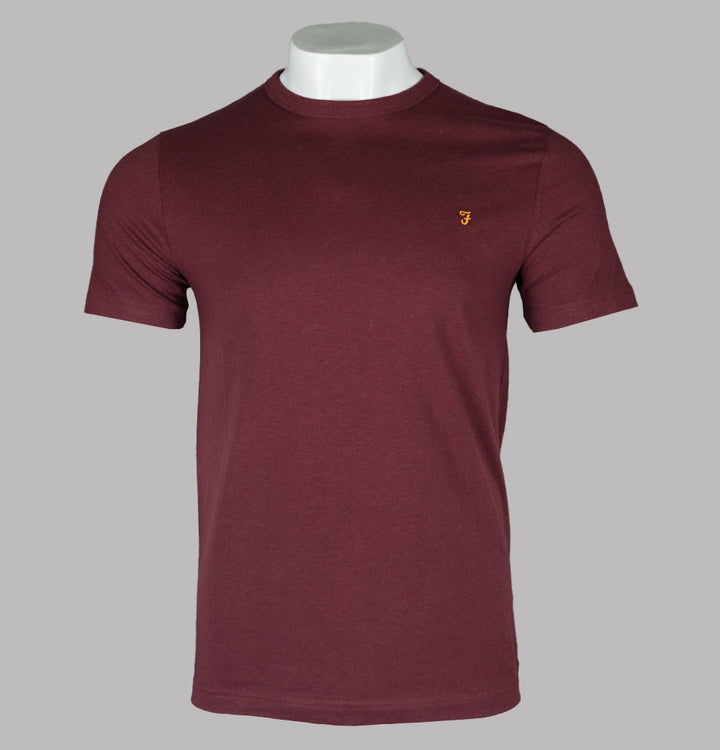Farah Danny S/S T-Shirt Farah Red Marl