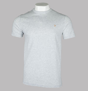 Farah Danny S/S T-Shirt Grey Marl