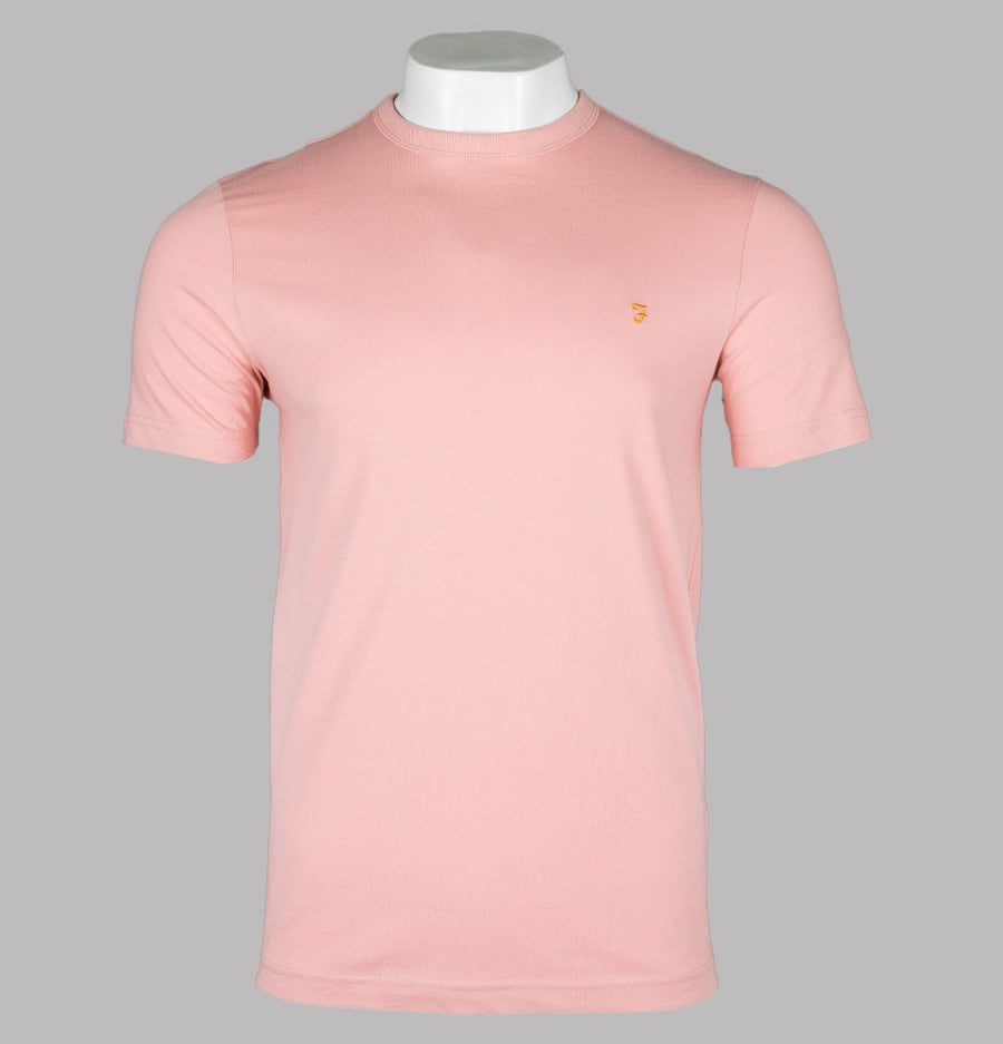 Farah Danny S/S T-Shirt Pink Rose