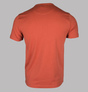 Farah Danny S/S T-Shirt Torch Orange