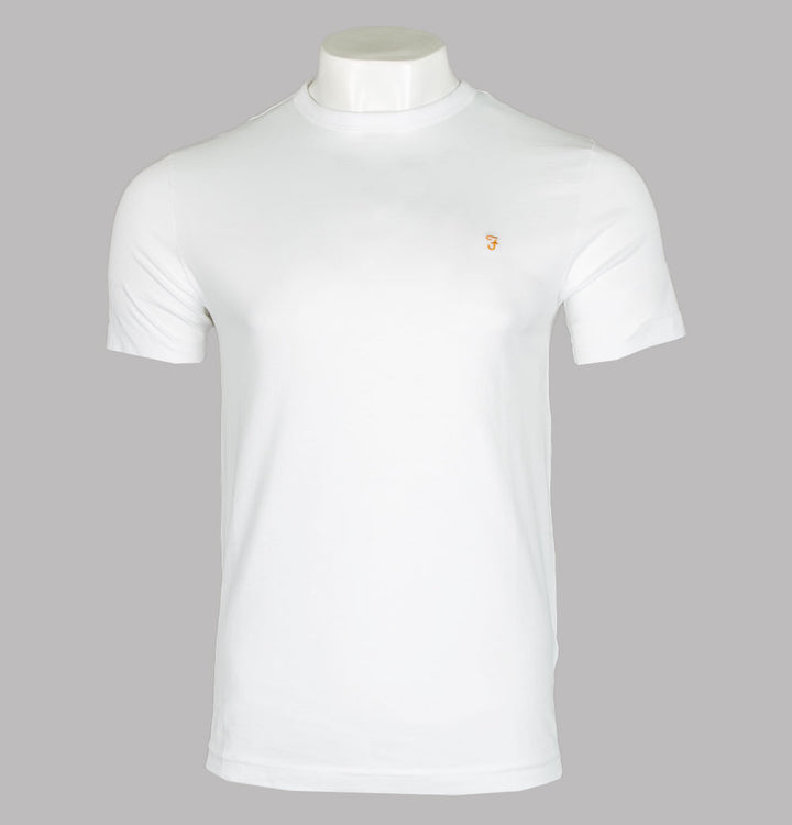 Farah Danny S/S T-Shirt White