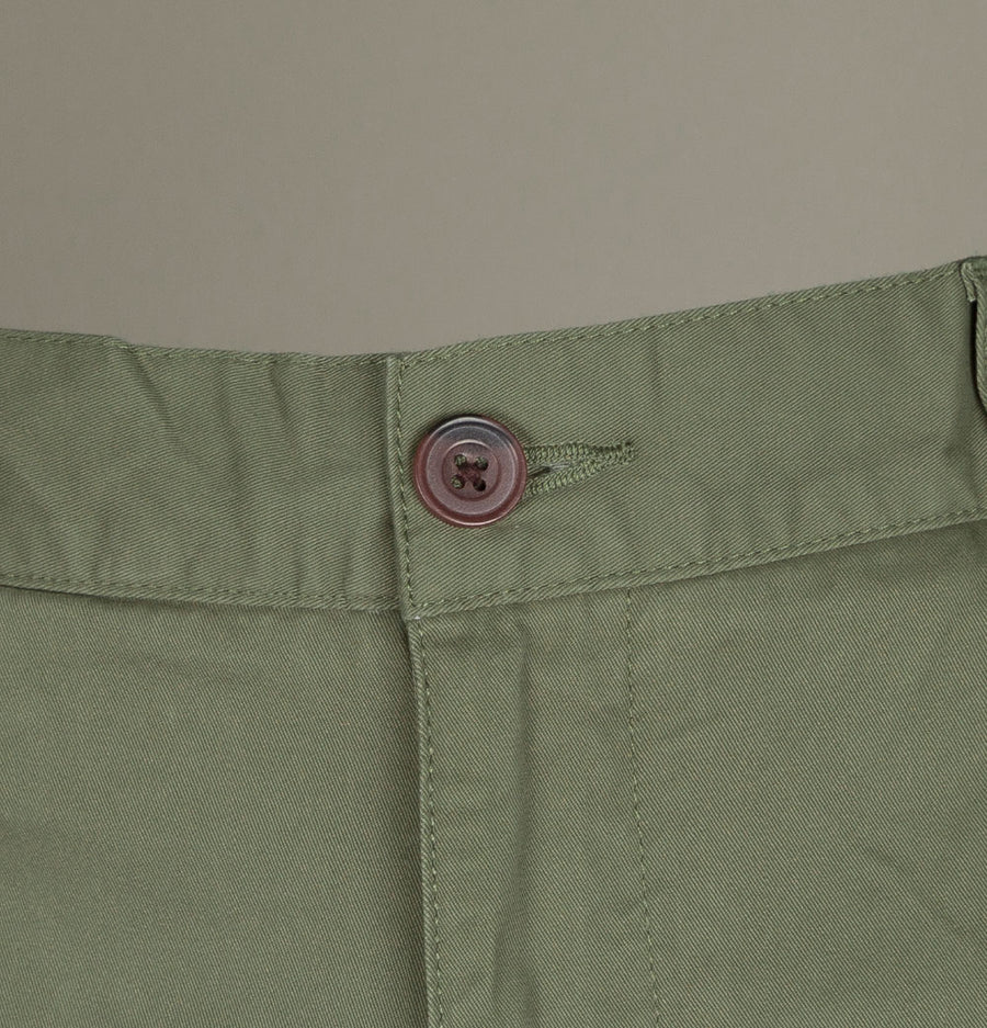 Farah Hawk Twill Chino Shorts Vintage Green