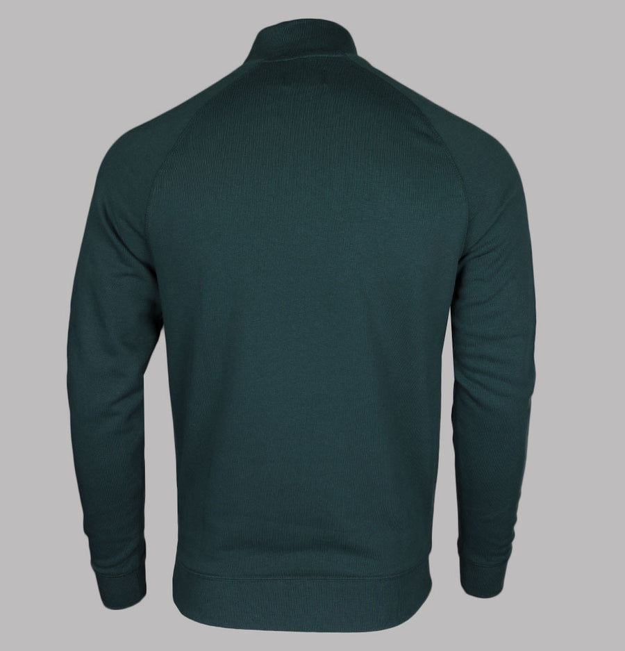 Farah Jim 1/4 Zip Sweatshirt Forest Green