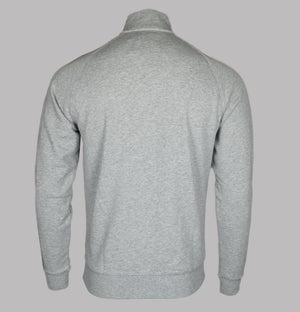 Farah Jim 1/4 Zip Sweatshirt Light Grey Marl