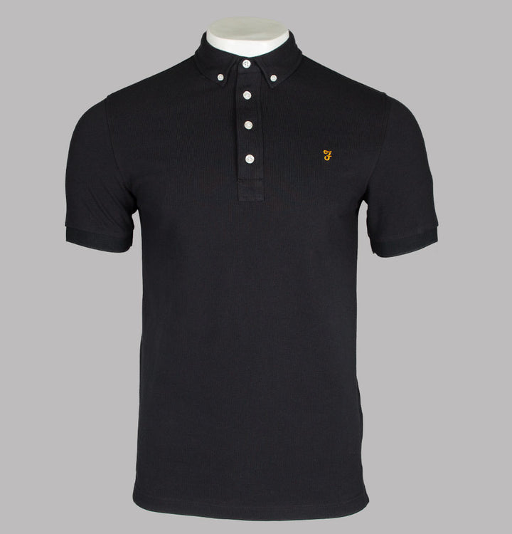 Farah Ricky Polo Shirt Deep Black
