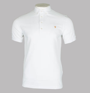 Farah Ricky SS Polo Shirt White